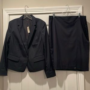 Ann Taylor Factory navy suit